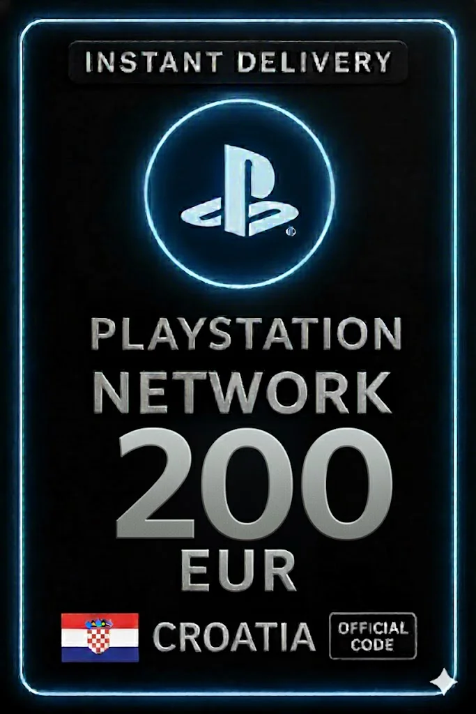 PSN Card Croatia - 200 EU · PSN
