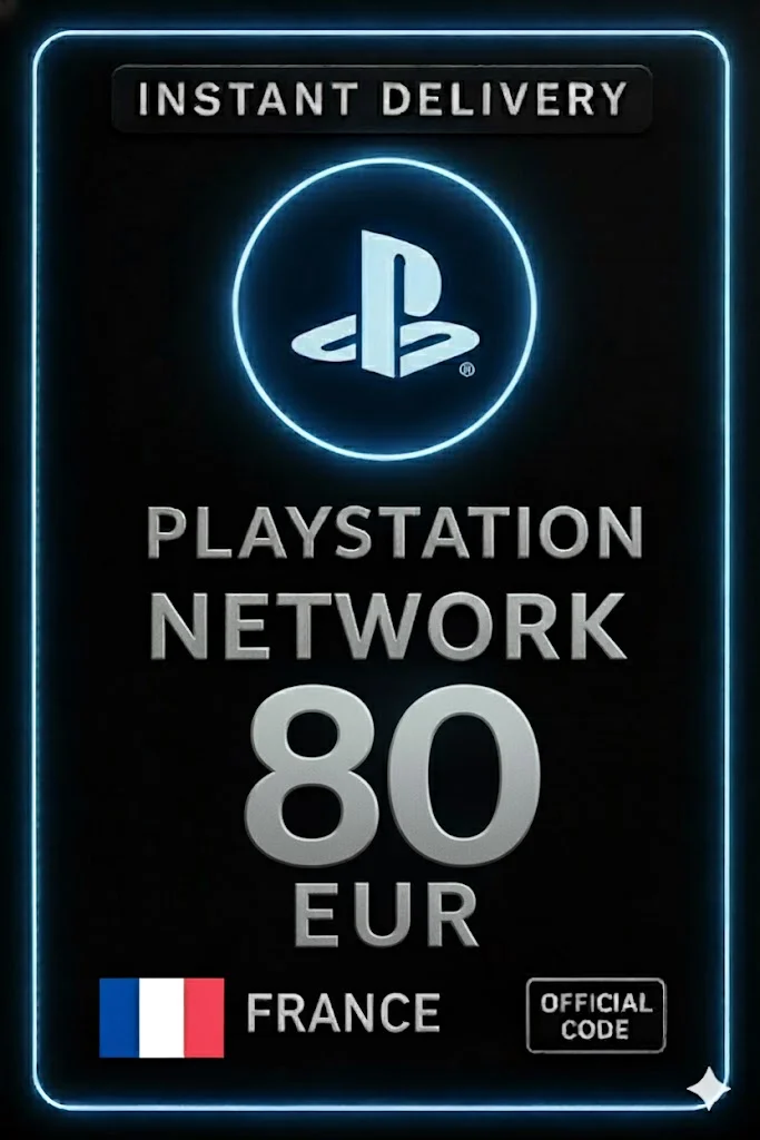 پلەیستەیشن Gift Card France - 80€ · PlayStation