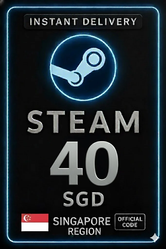 ستیم Code Singapore 40 SGD · Steam
