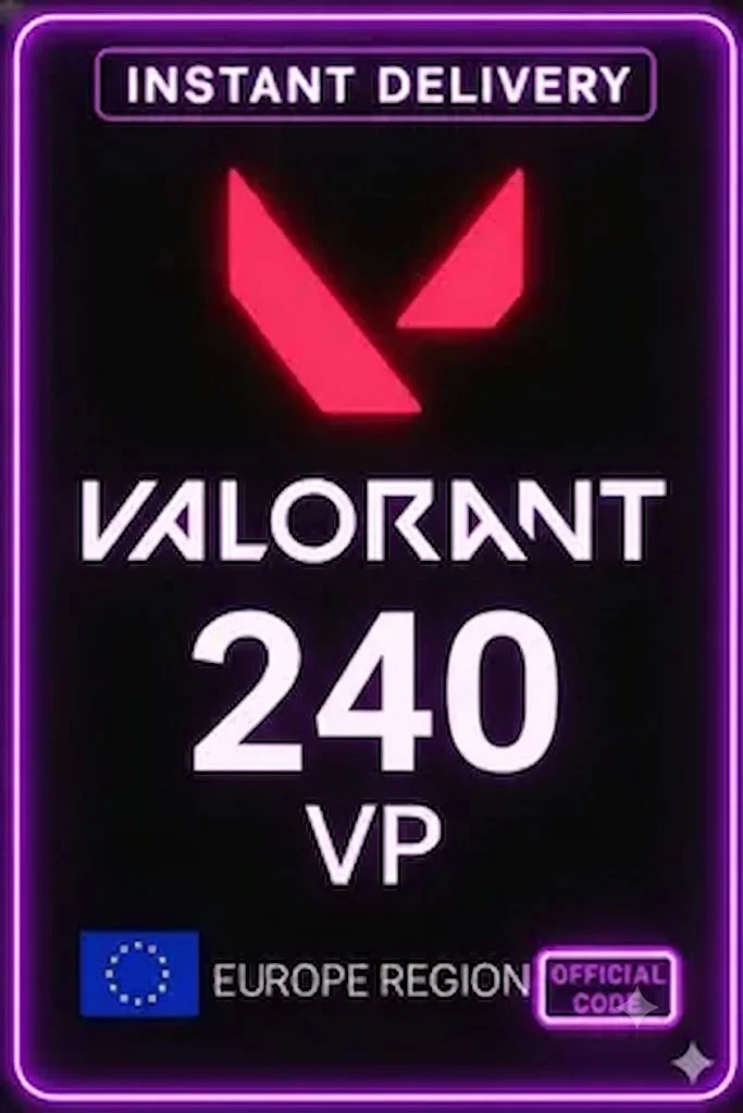 Valorant Points 2.5€ - 240 VP (EU Server)