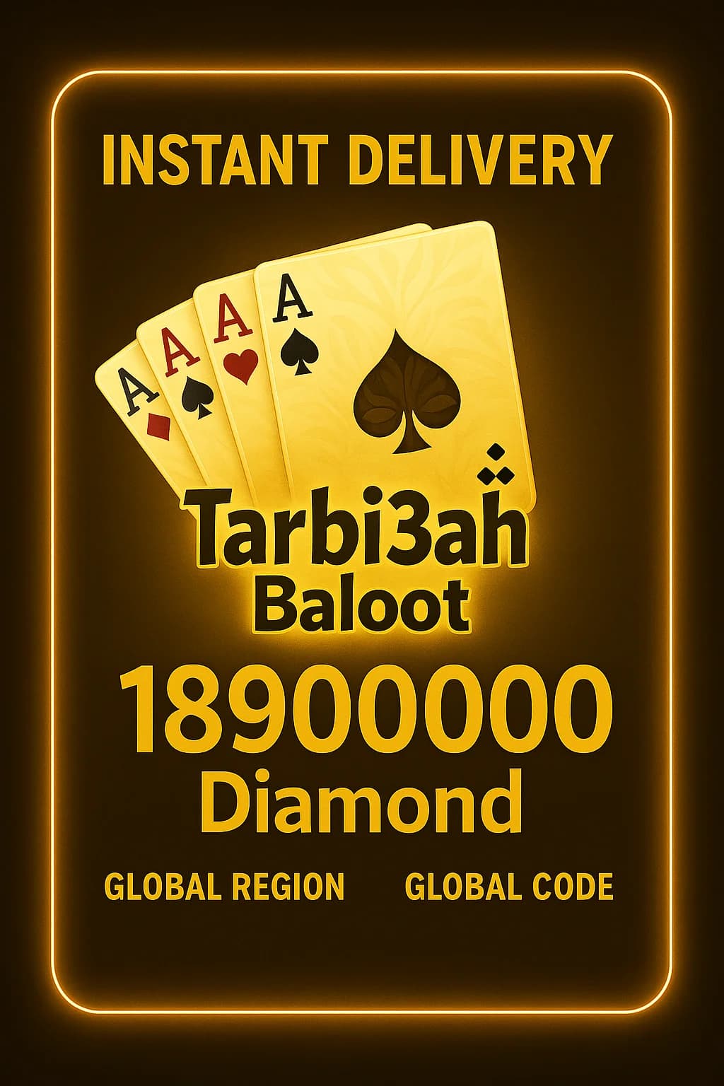 Tarbi3ah Baloot 18900000 Diamond