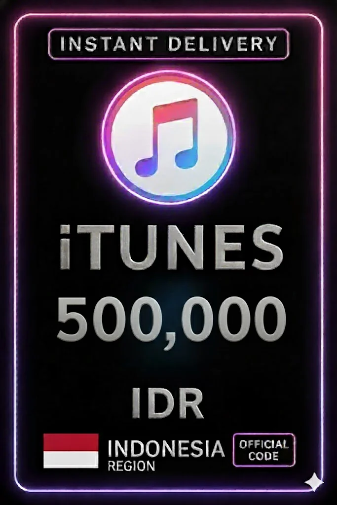 آي تيونز Gift Card Indonesia - 500.000 IDR · iTunes