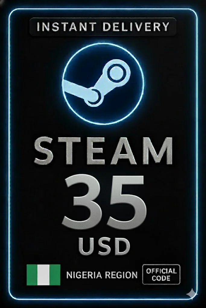 Steam Wallet Code - 35 USD (Nigeria)