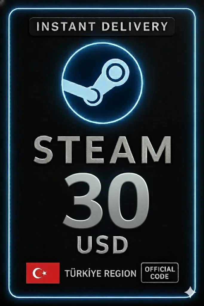 ستيم Cüzdan Kodu - 30$ (Türkiye) · Steam