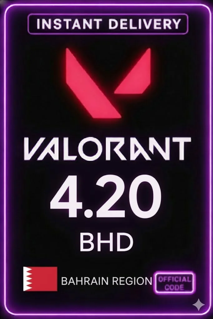 خاڵەکانی ڤالۆرانت 4.20 BHD Wallet BH · Valorant Points