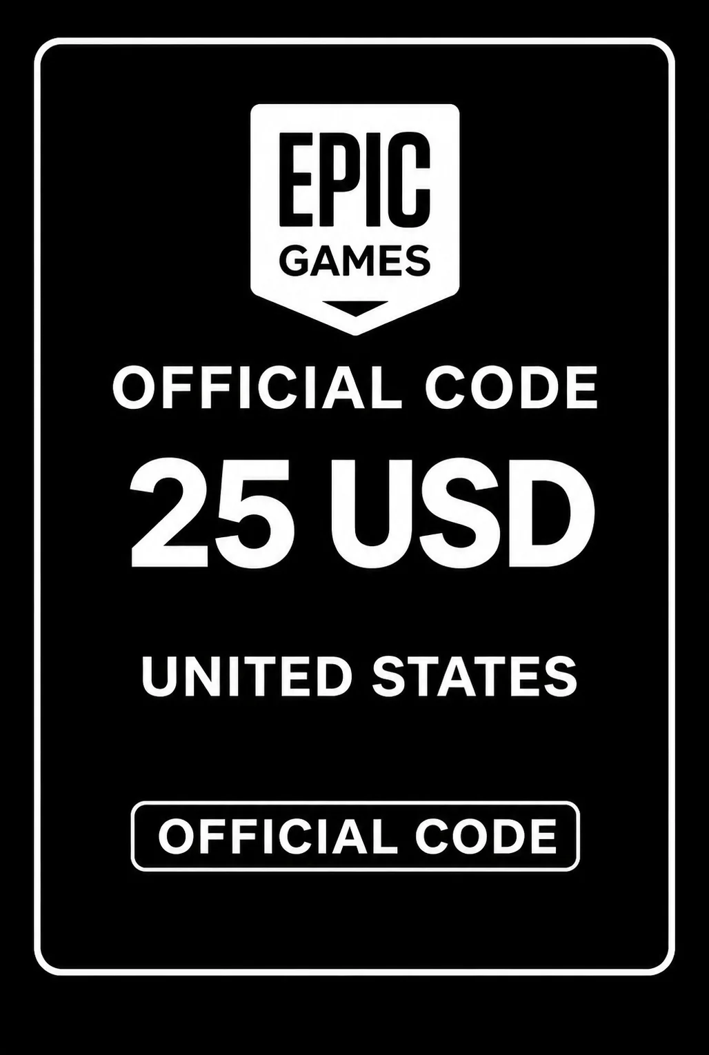 Fortnite 25 USD