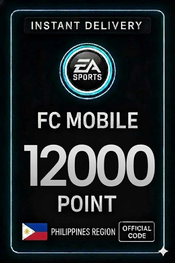 FC Mobile 12000 Points - Philippines