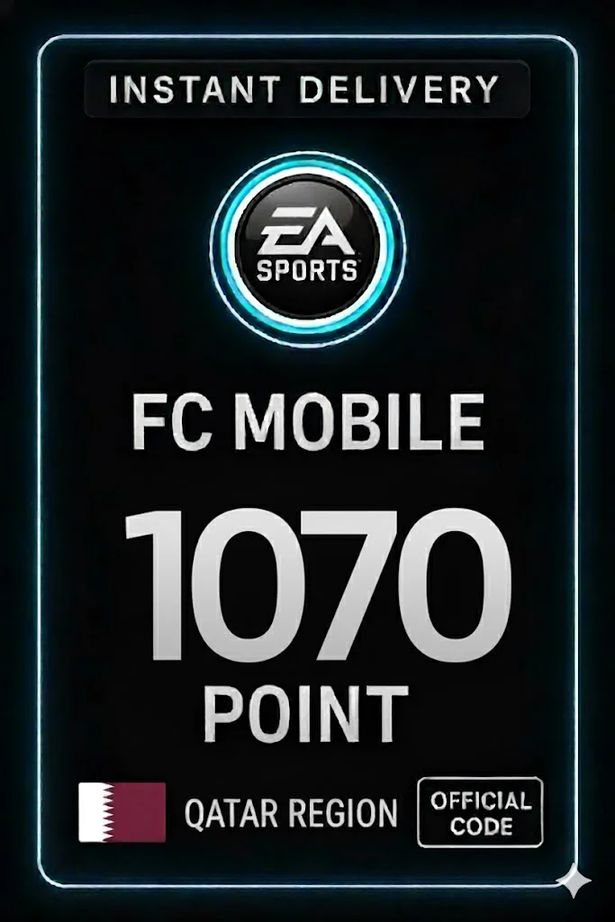 FC Mobile 1070 Points - Qatar