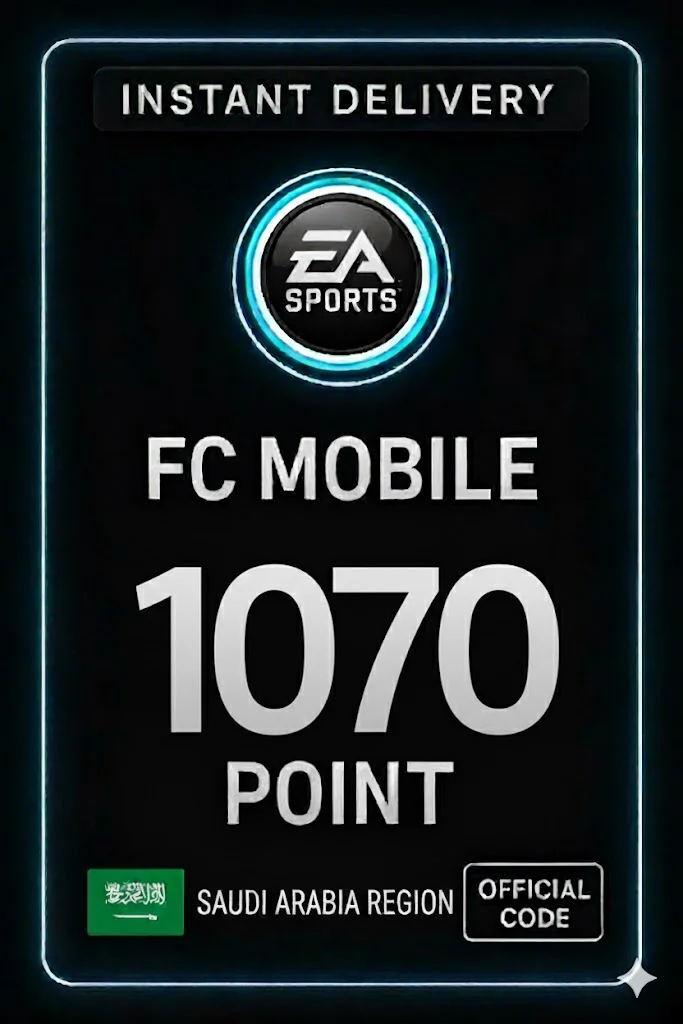 FC مۆبایل 1070 Points - Saudi Arabia · Mobile