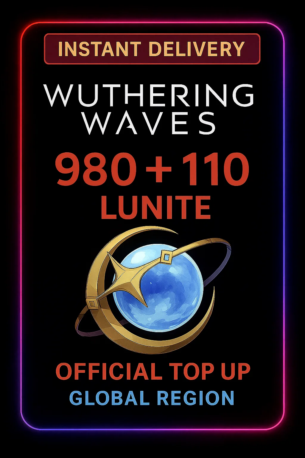 Wuthering Waves - 980 + 110 Lunites