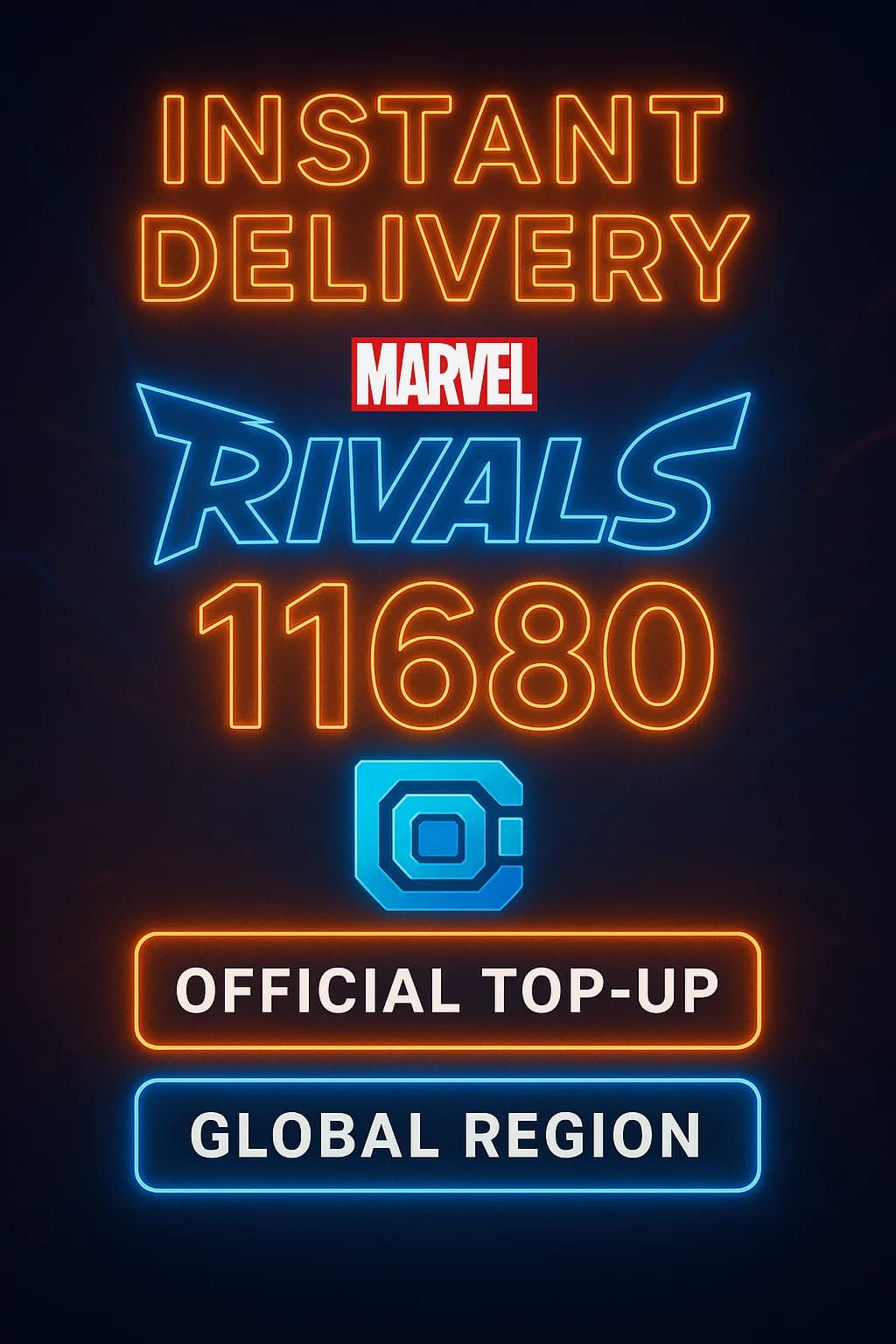 Marvel Rivals 11680 Lattices Top-Up