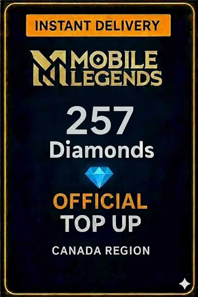 مۆبایل لێجێندز - 257 Diamonds Top-Up · Mobile Legends