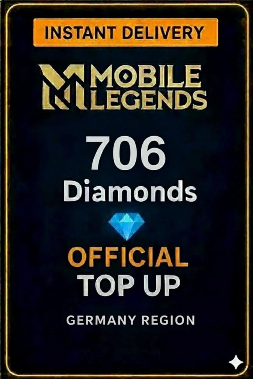 موبايل ليجندز - 706 Diamonds Top-Up (Germany) · Mobile Legends
