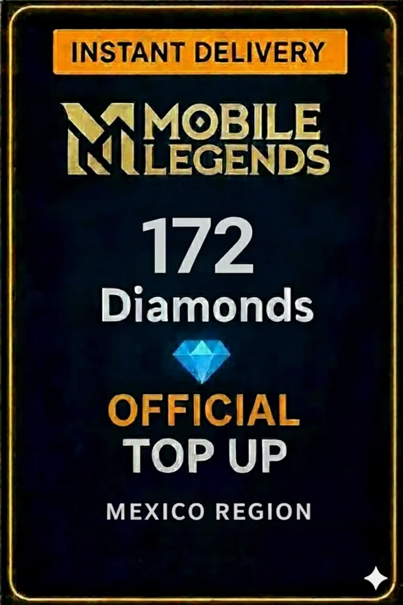 Mobile Legends - 172 Diamonds Top-Up (Mexico)
