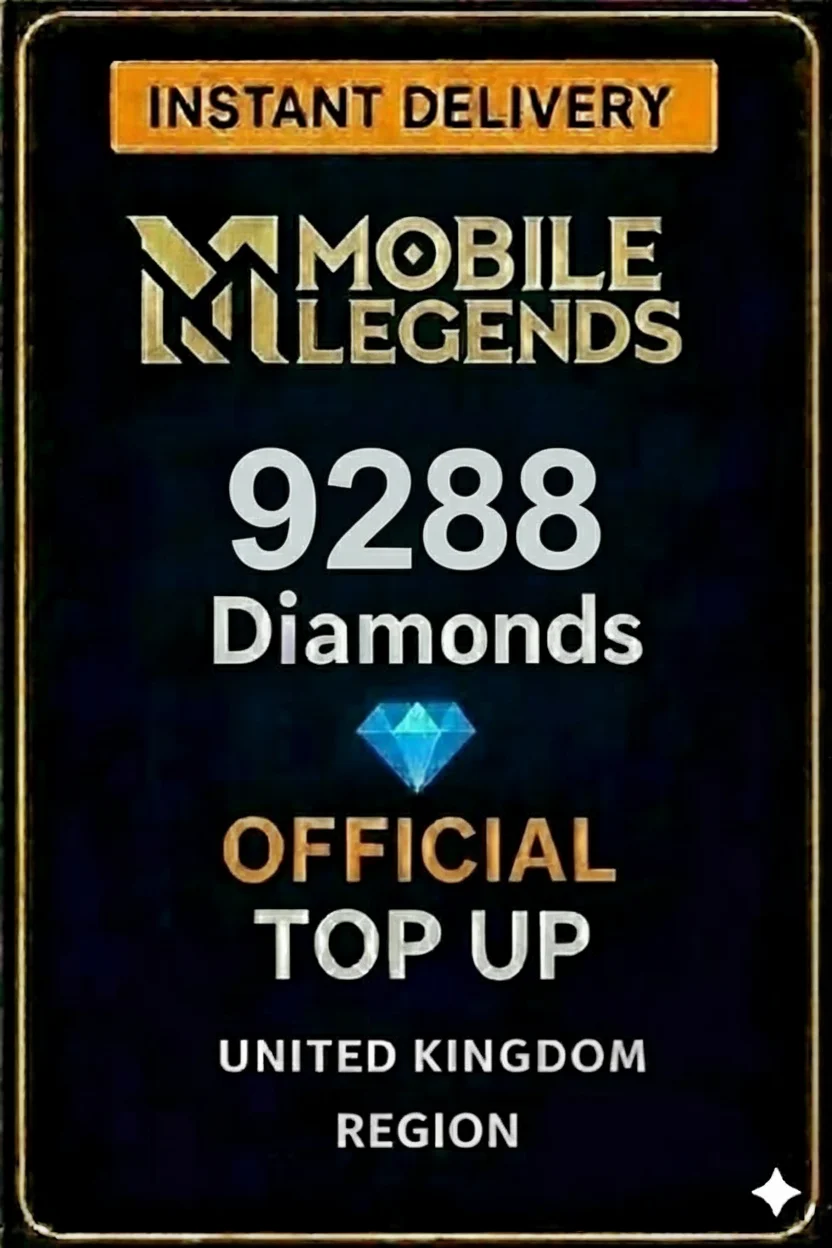مۆبایل لێجێندز - 9288 Diamonds Top-Up (UK) · Mobile Legends