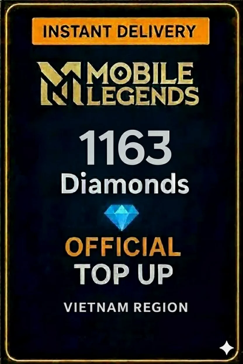 Mobile Legends - 1163 Diamonds Top-Up (Vietnam)