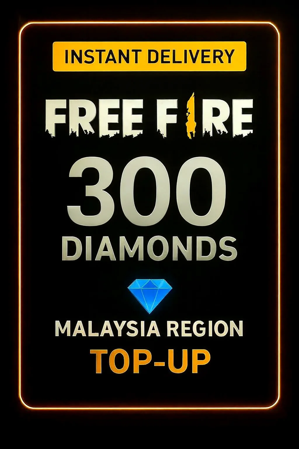 فری فایەر 300 Diamonds Top-Up (Malaysia) · Free Fire