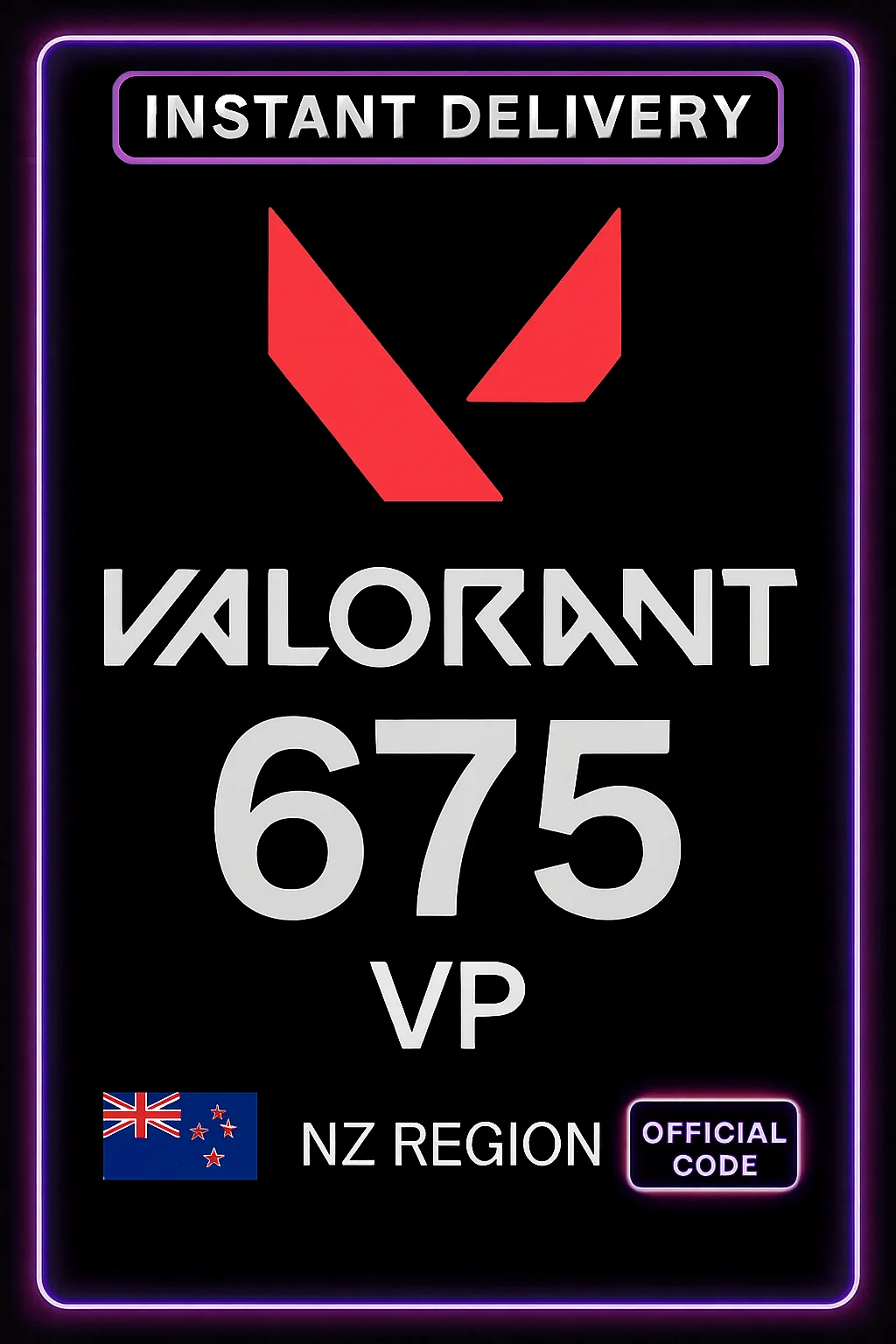 Valorant 675 VP