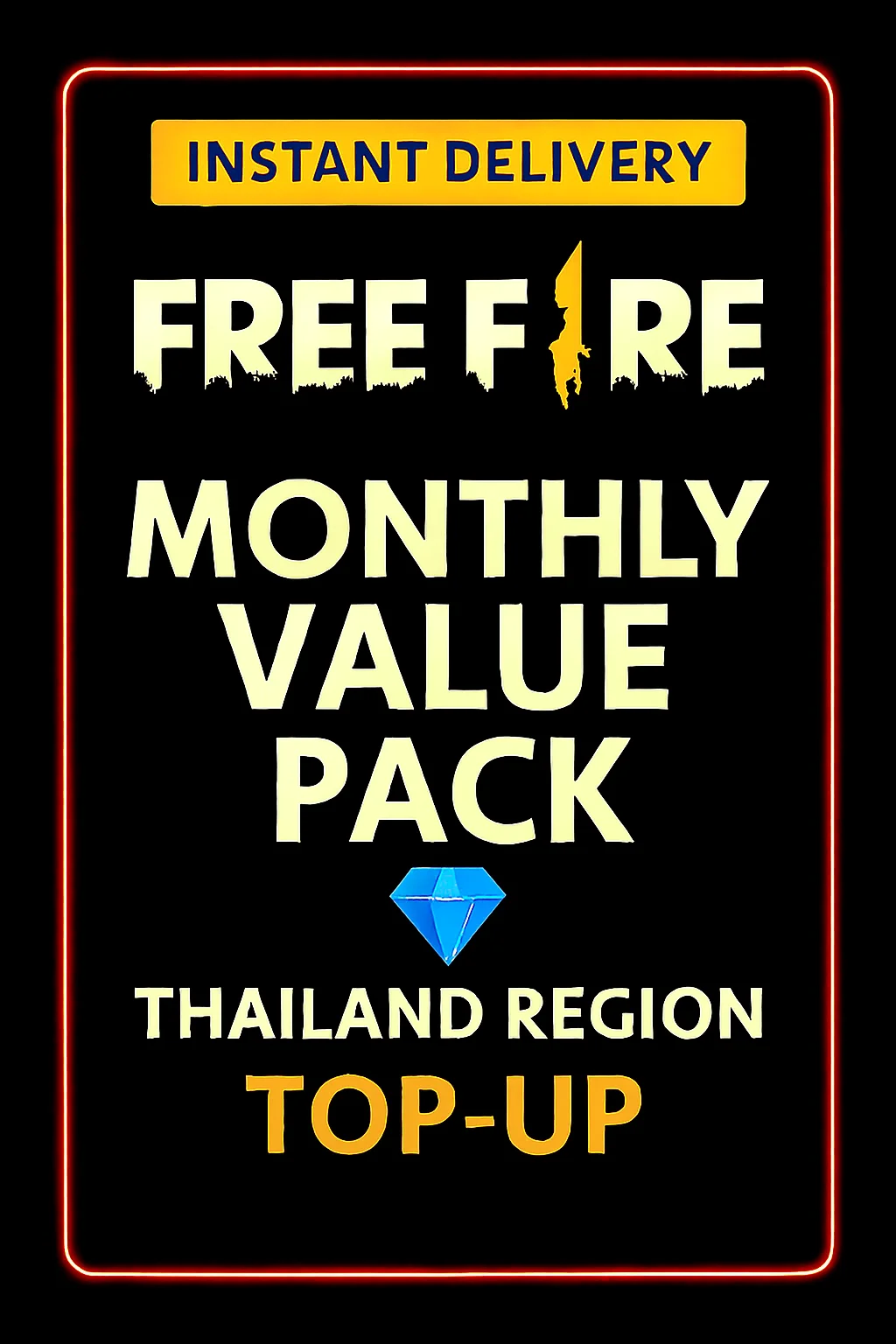 فری فایەر Monthly Value Pack Top-Up · Free Fire