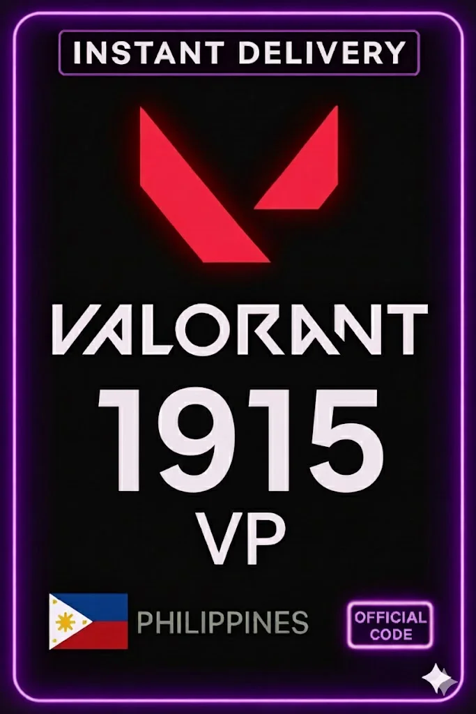 نقاط فالورانت - 1915 في بي (Philippines) · Valorant Points