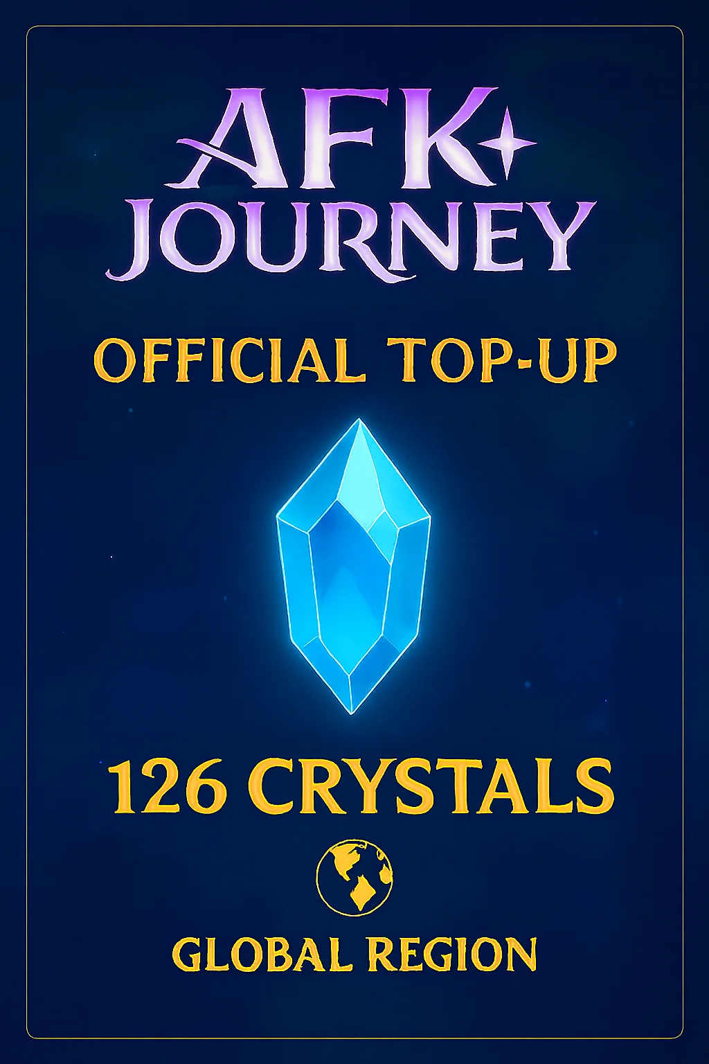 AFK Journey - 126 Dragon Crystals (Top-Up)