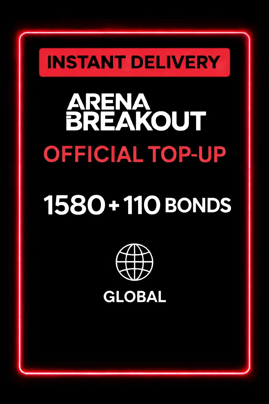 Arena Breakout Mobile - 1580 + 110 Bonds