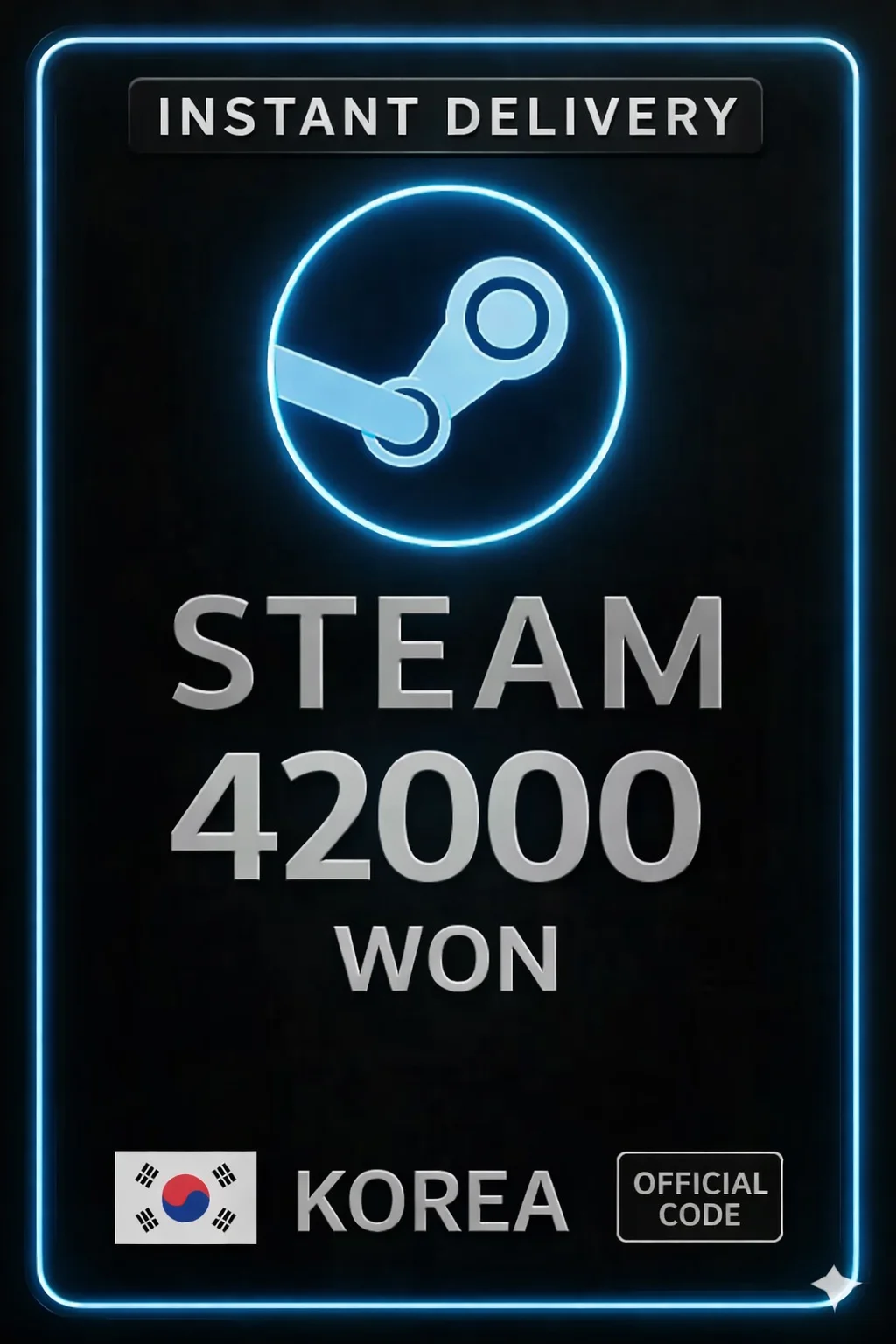 Steam Wallet Code Korea 42000 WON