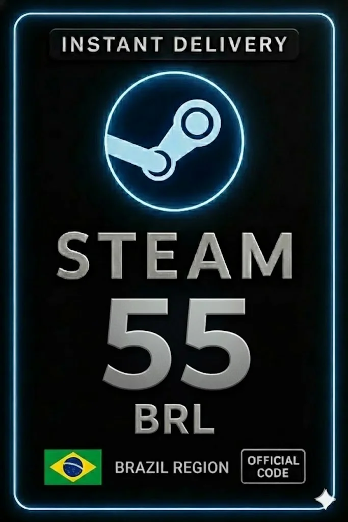 ستیم Code Brazil 55 BRL · Steam
