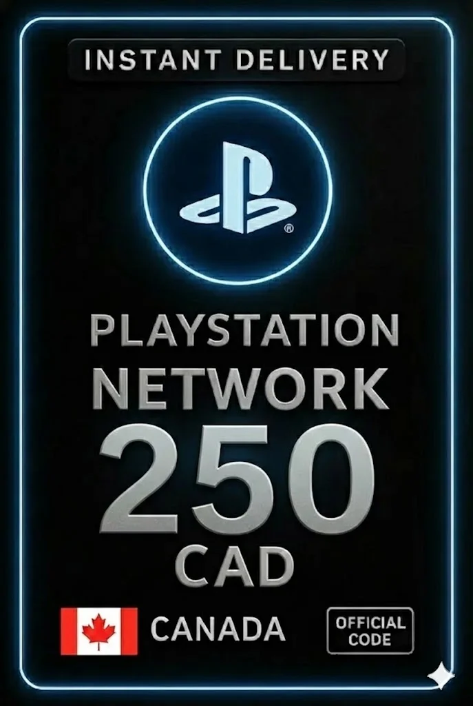 PSN Card 250 CAD