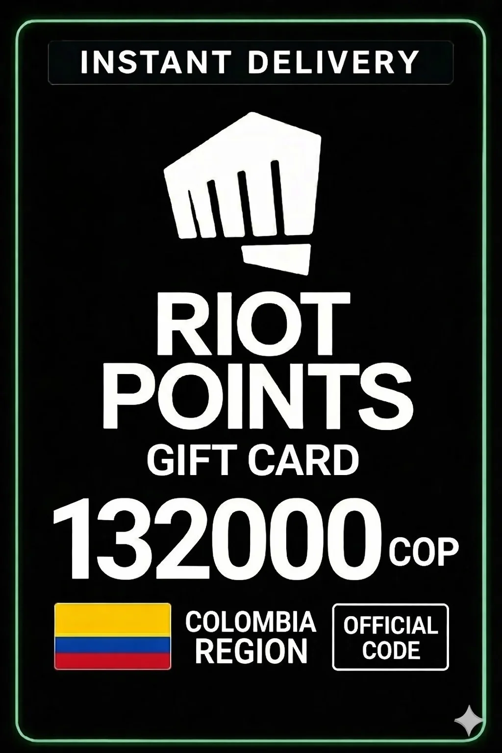 رايوت Colombia 132000 COP · Riot