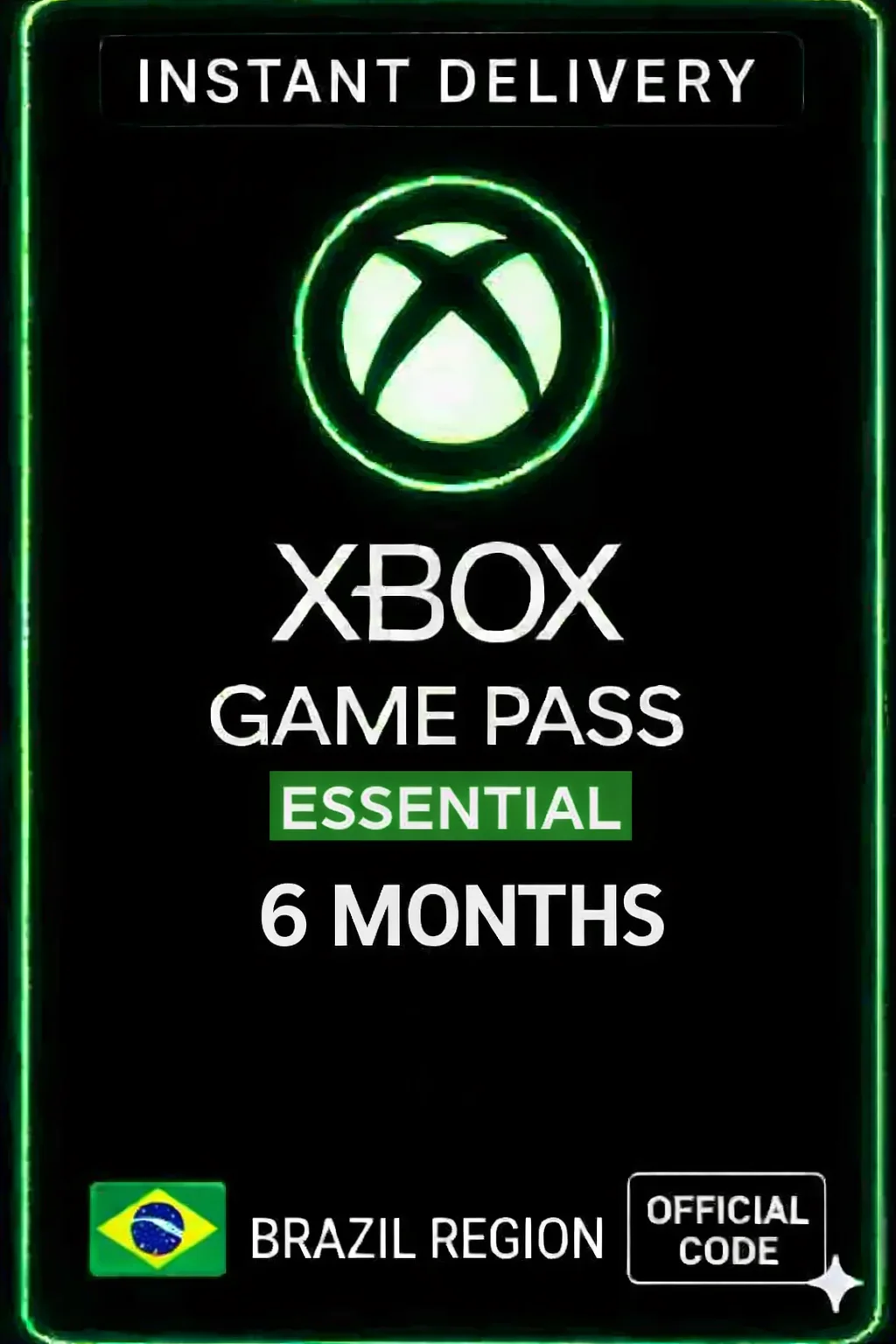 ئێکس باکس گەیم پاس ئەڵتیمەیت Essential 6 Month (Brasil) · Game Pass