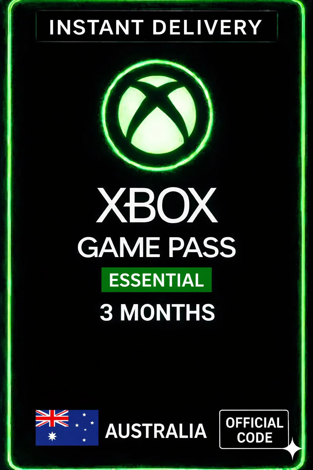 Xbox Game Pass Essential 3 Month - Australia