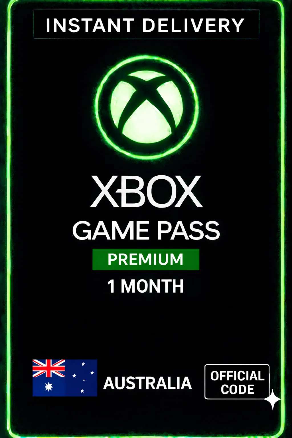 إكس بوكس جيم باس ألتيميت Premium 1 Month - Australia · Game Pass