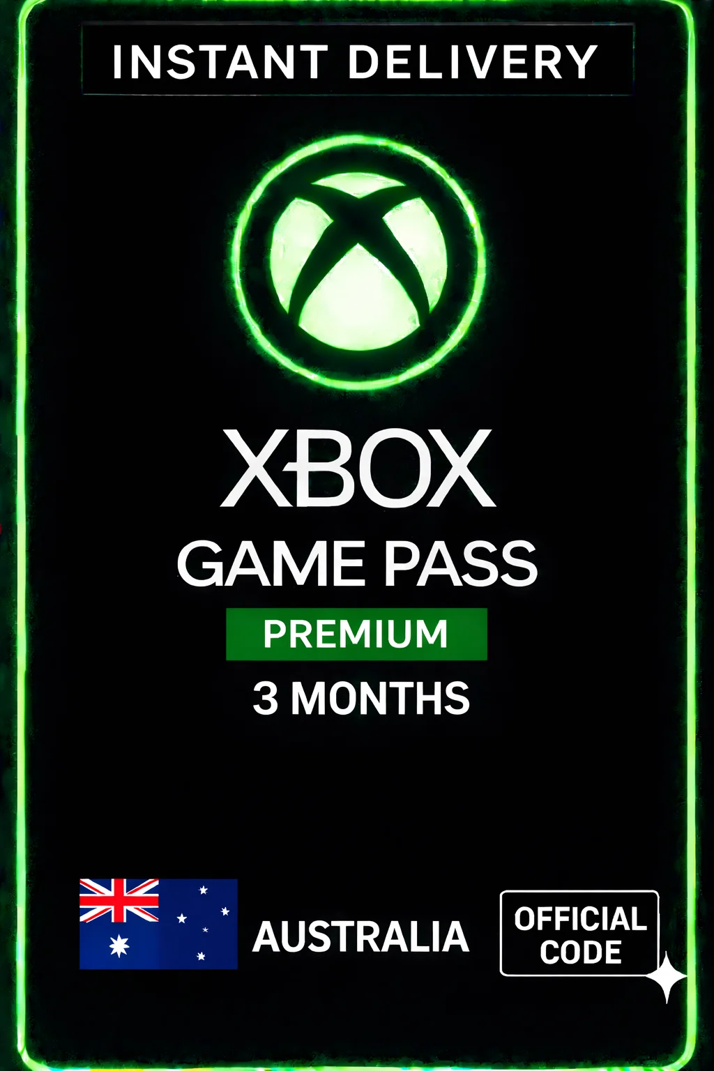 إكس بوكس جيم باس ألتيميت Premium 3 Month - Australia · Game Pass