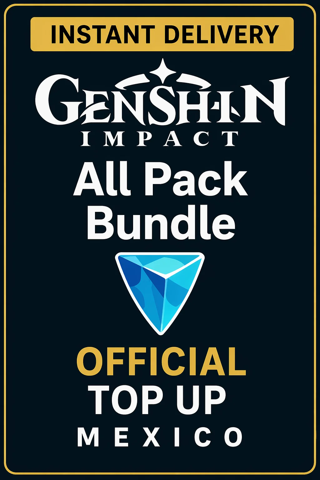گێنشین ئیمپاکت All Pack Genesis Crystals Top Up (Mexico) · Genshin Impact