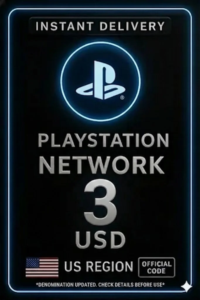پلەیستەیشن PSN Card 3$ · PlayStation