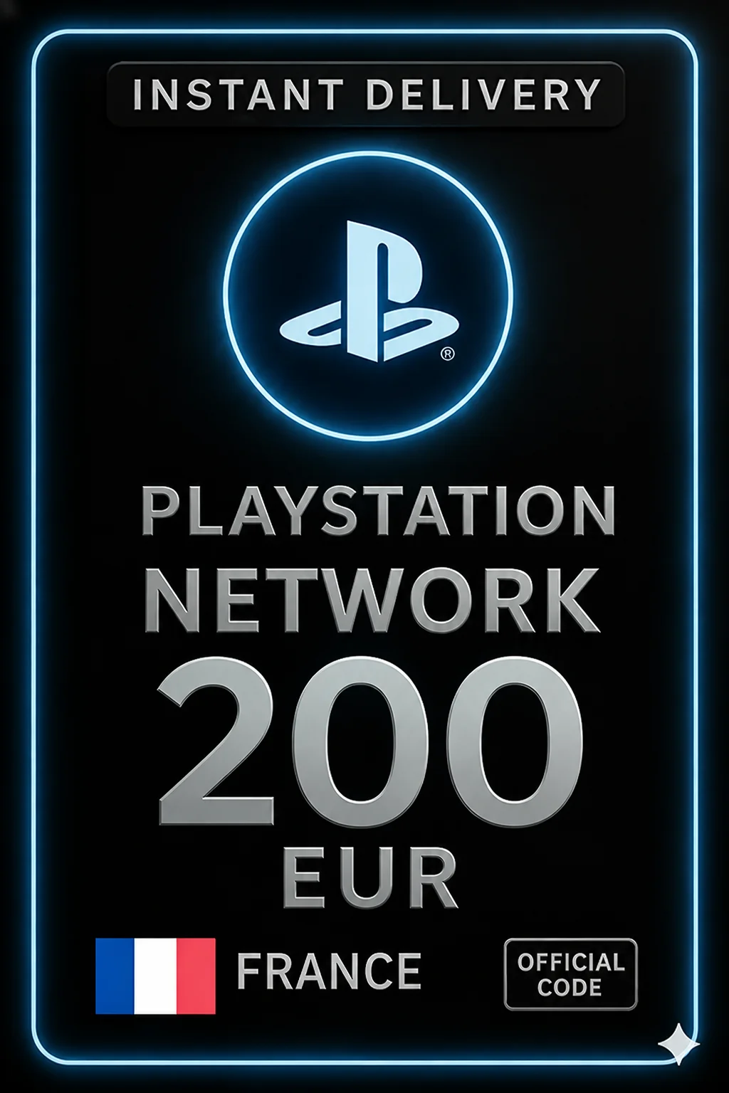 پلەیستەیشن Gift Card France - 200€ · PlayStation