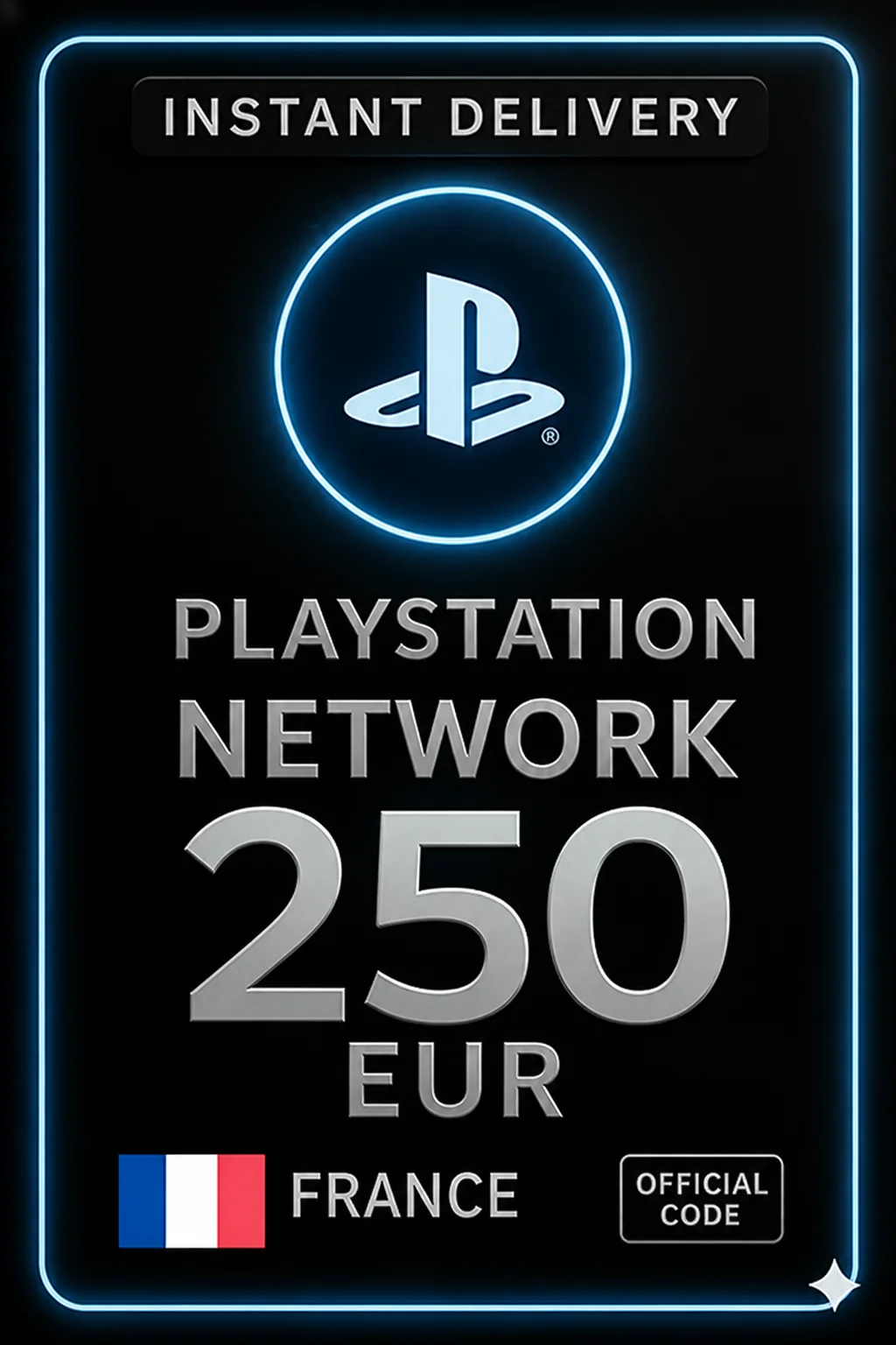 پلەیستەیشن Gift Card France - 250€ · PlayStation