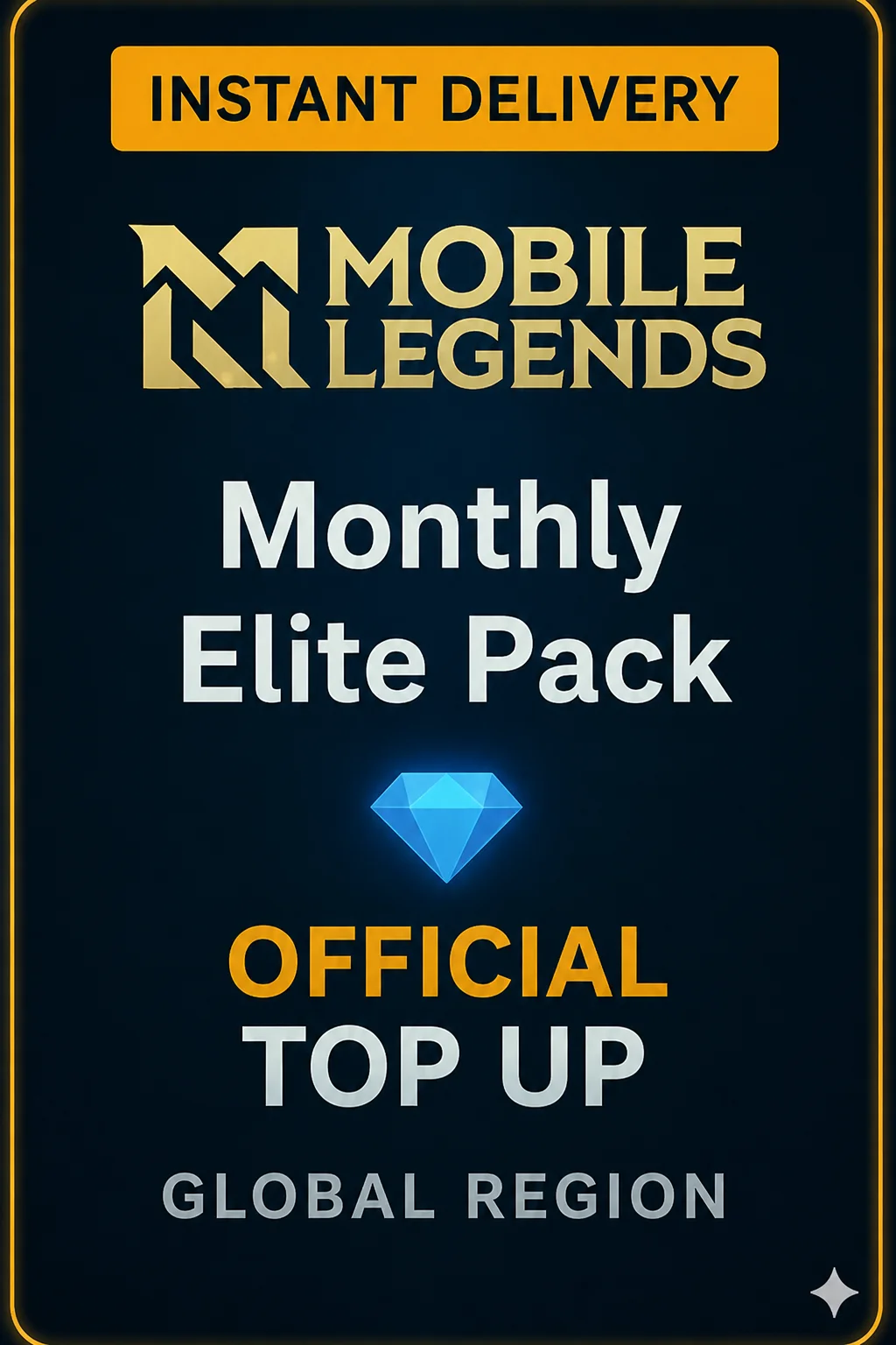 مۆبایل لێجێندز - Monthly Elite Pack Top-Up · Mobile Legends