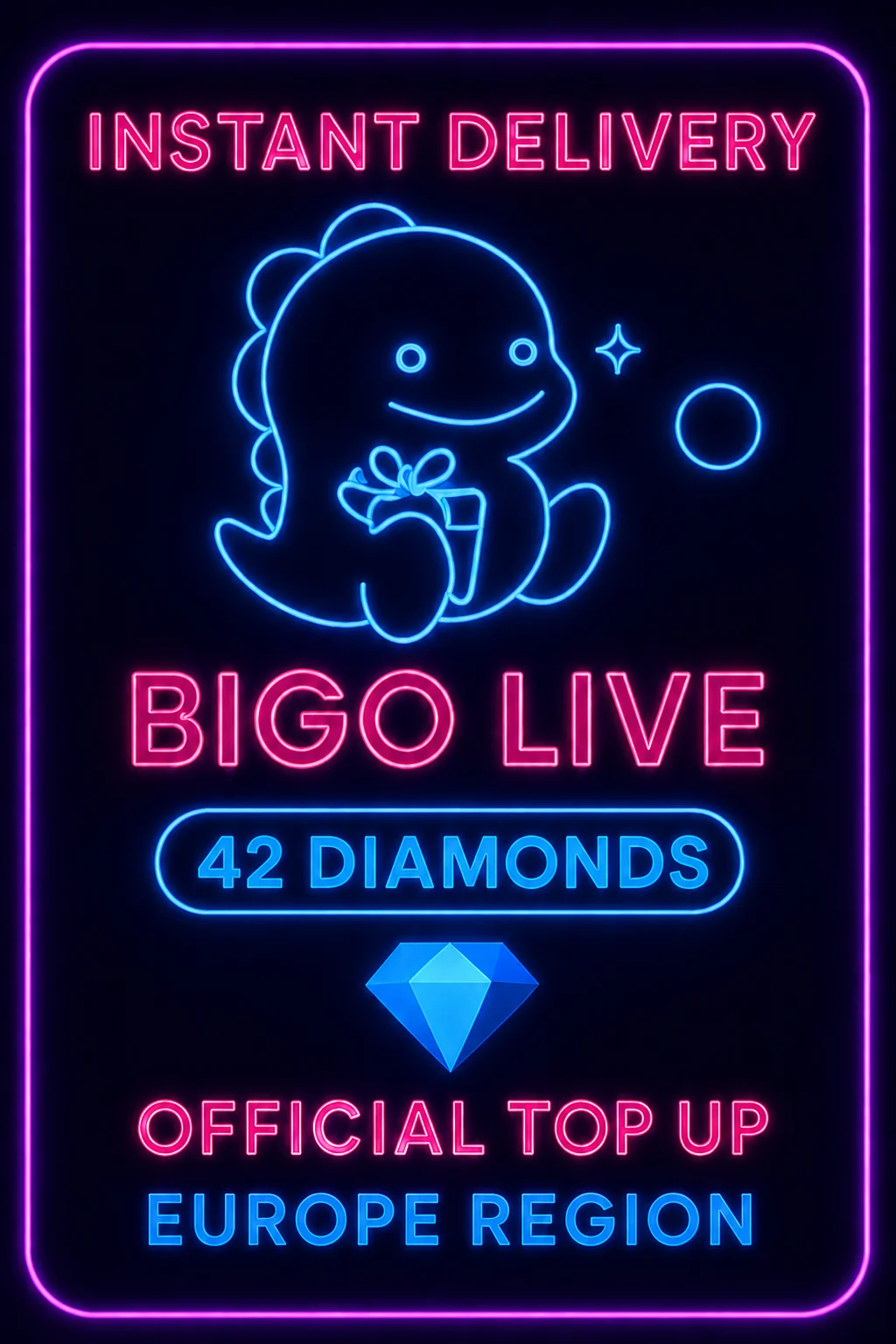 Bigo Live - 42 Diamonds (Top-Up)