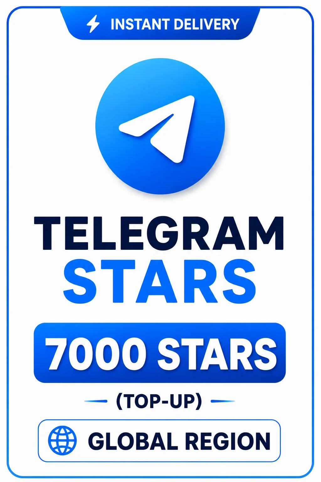 تێلێگرام - 7000 Stars (Top-Up) · Telegram