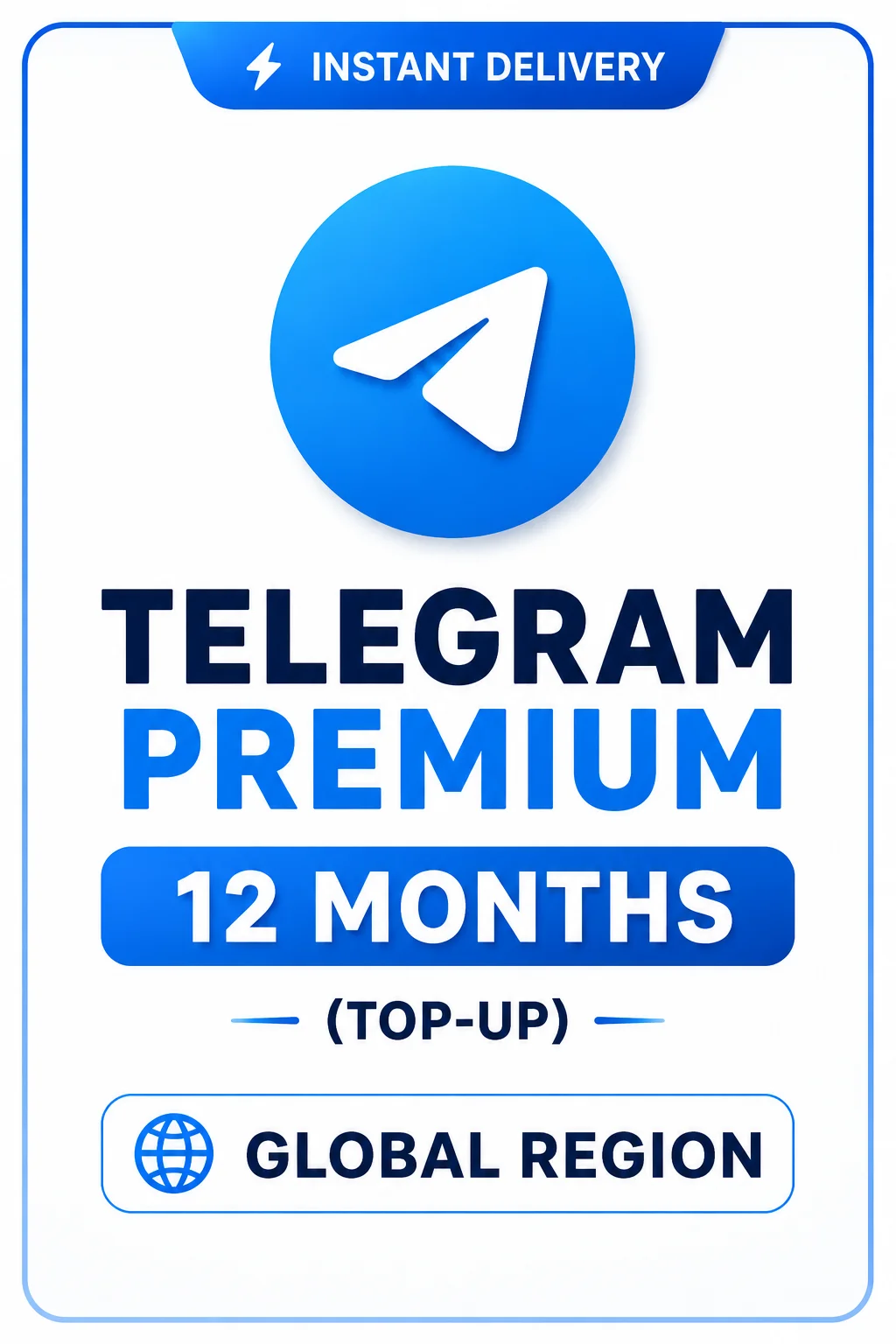 Telegram - Premium 12 Months (Top-Up)