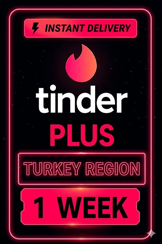 Tinder Plus Code - 1 Week