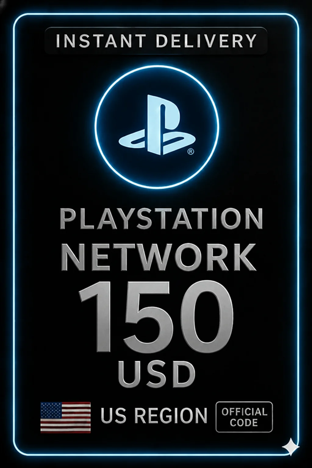 پلەیستەیشن PSN Card 150$ · PlayStation