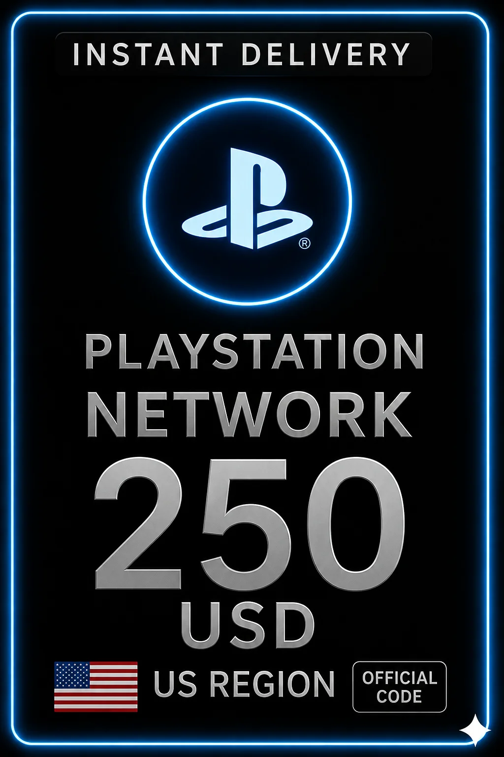 بلايستيشن بي إس إن Card 250$ · PlayStation