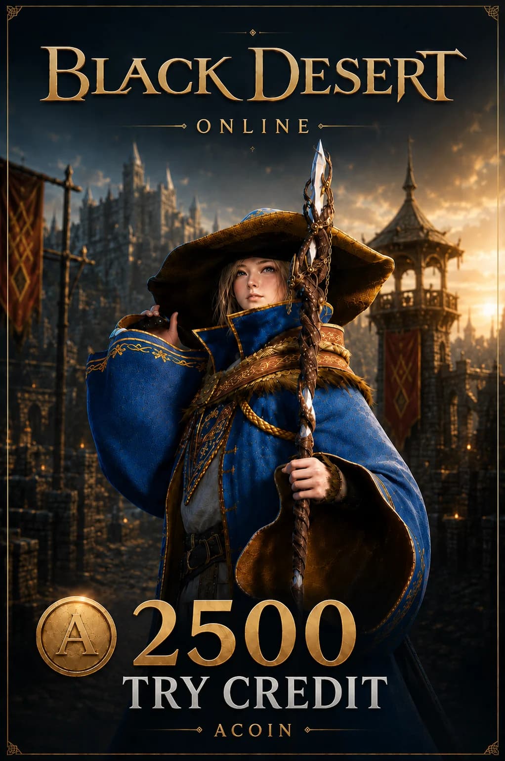 Black Desert 2500 TRY Kredi