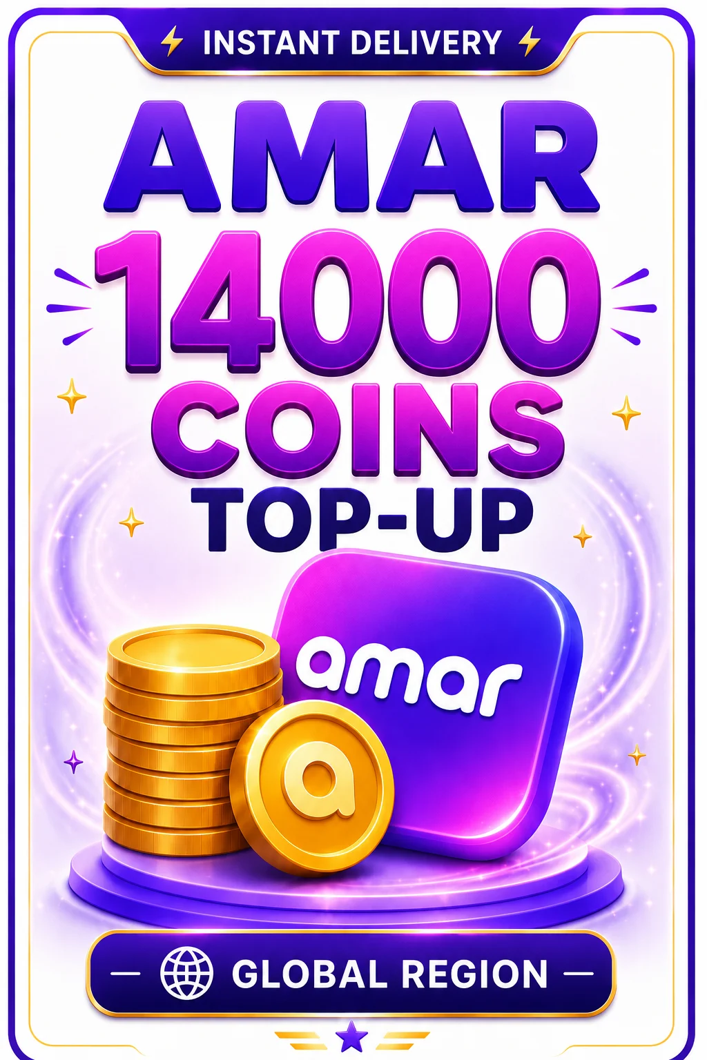 Amar Live - 14000 Coins (Top-Up)