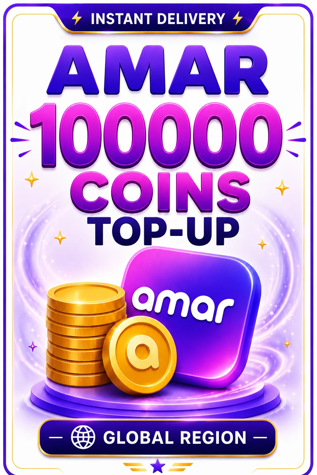 Amar Live - 100000 Coins (Top-Up)