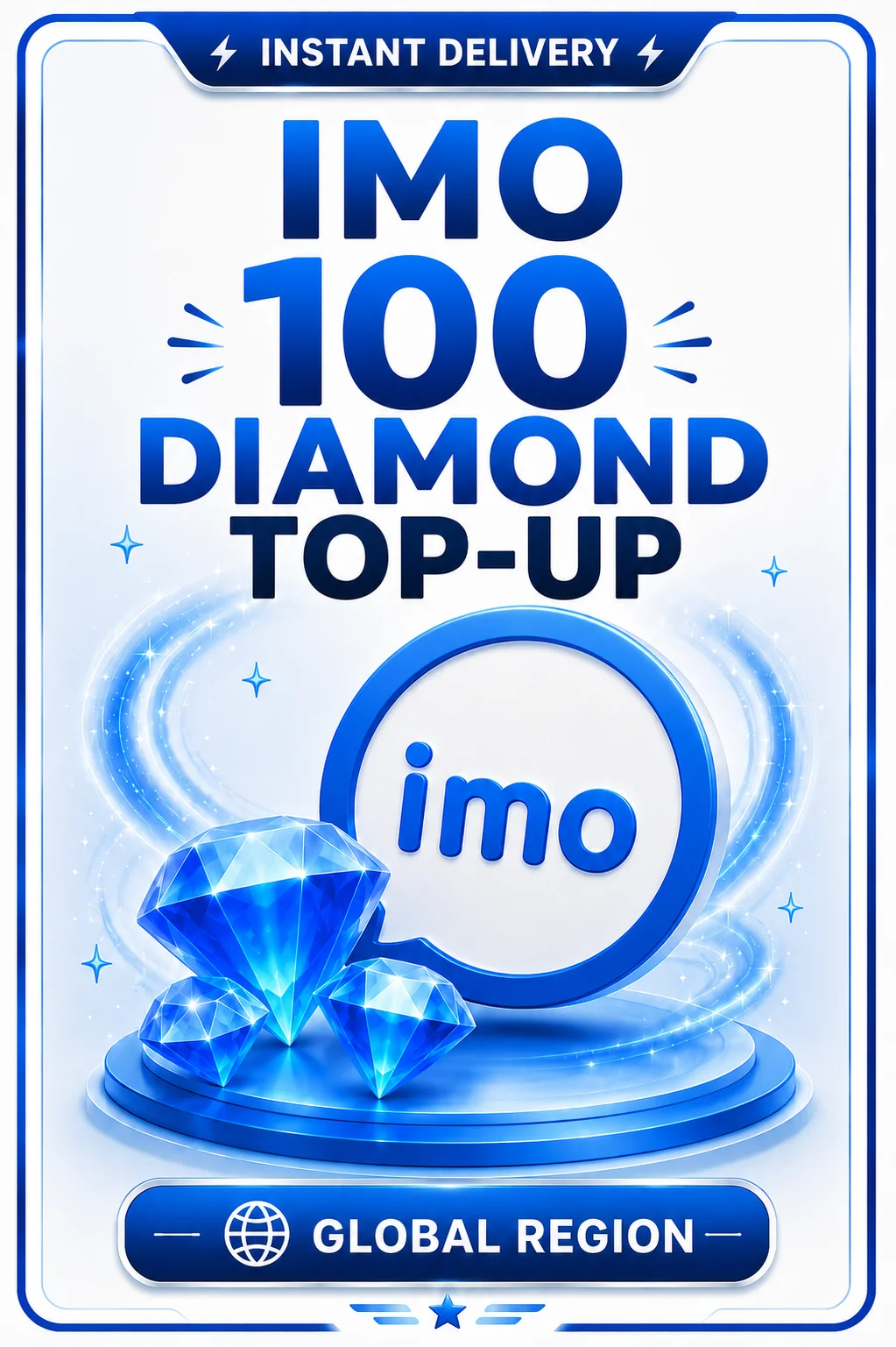 IMO Chat - 100 Diamonds (Top-Up)