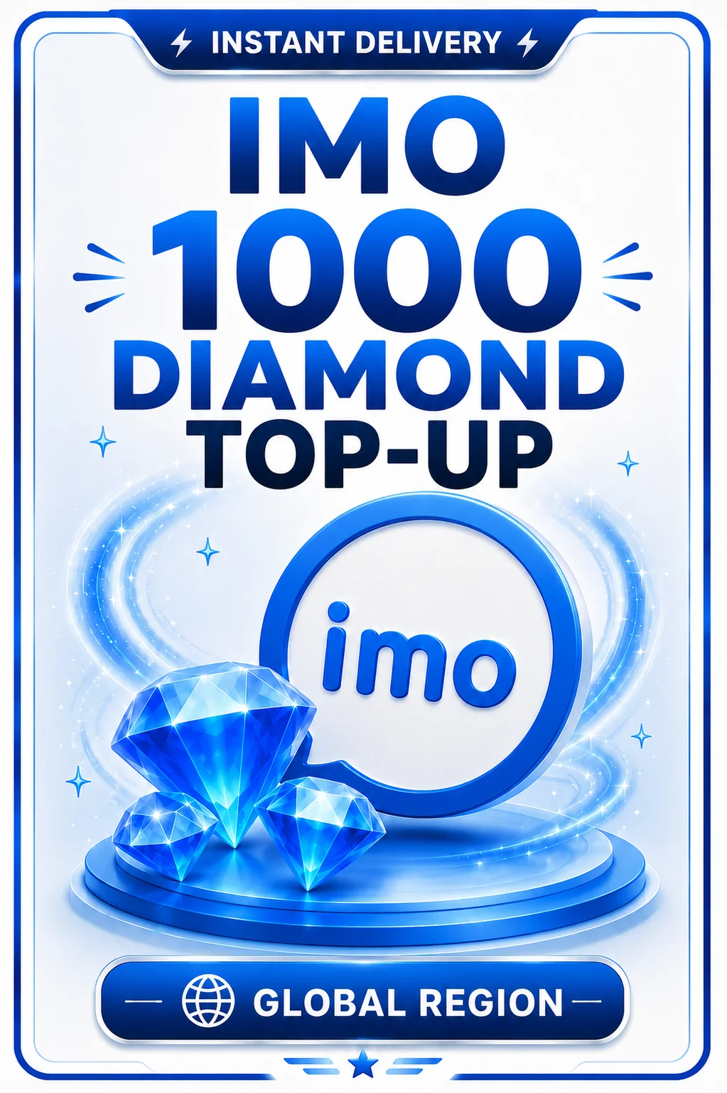 IMO Chat - 1000 Diamonds (Top-Up)